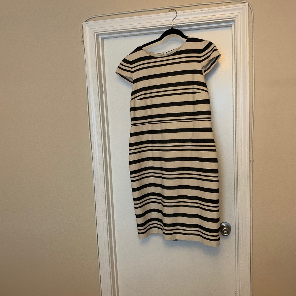 JCrew dress  stripe dress